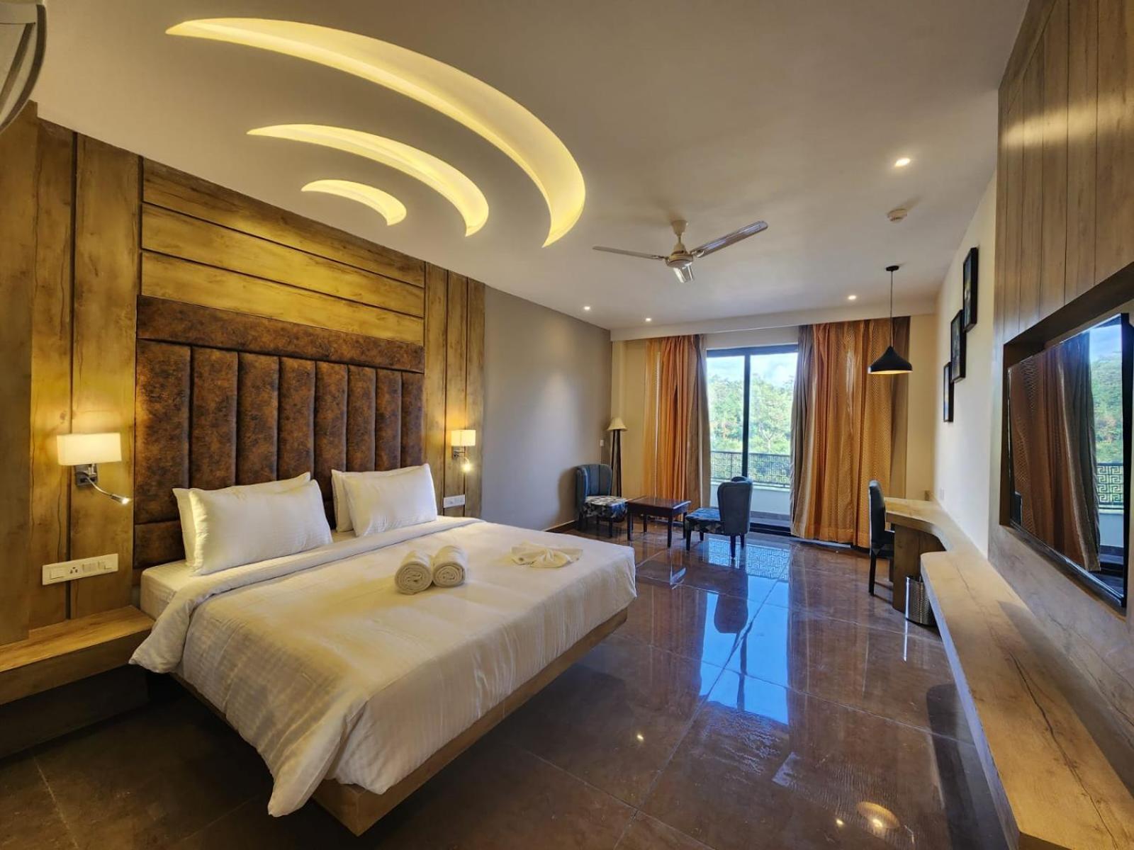 Aachman River And Valley View Resort Dharamshala - A Riverside Resort With Balcony View Eksteriør billede